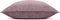 Zohome Kussensloop Lino - Kussenhoes van 50x50 cm - 1 stuk - 100% Katoen - Rood