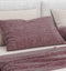 Zohome Kussensloop Lino - Kussenhoes van 50x50 cm - 1 stuk - 100% Katoen - Geel