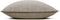 Zohome Kussensloop Lino - Kussenhoes van 60x70 cm - 1 stuk - 100% Katoen - Taupe