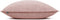 Zohome Kussensloop Lino - Kussenhoes van 60x70 cm - 1 stuk - 100% Katoen - Roze