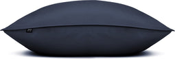 Zohome Kussensloop Satinado - Kussenhoes van 60x70 cm - Set van 2 stuks - 100% Katoen-Satijn - Blauw