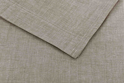 Zohome Laken Lino - Onderlaken 160x290 cm - Bedlaken van 100% Katoen - Taupe