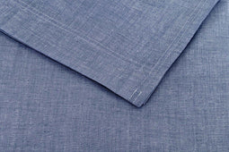 Zohome Laken Lino - Onderlaken 160x290 cm - Bedlaken van 100% Katoen - Blauw