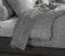 Zohome Laken Lino - Onderlaken 160x290 cm - Bedlaken van 100% Katoen - Antraciet