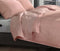Zohome Laken Lino - Onderlaken 160x290 cm - Bedlaken van 100% Katoen - Roze