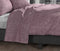 Zohome Laken Lino - Onderlaken 160x290 cm - Bedlaken van 100% Katoen - Rood