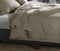 Zohome Laken Lino - Onderlaken 270x290 cm - Bedlaken van 100% Katoen - Taupe