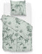 Zohome Lani Dekbedovertrek - Tweepersoons - Katoensatijn - 200x200-220cm - Groen