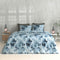 Zohome Lauretta Dekbedovertrek - Lits-jumeaux - Katoen - 240x200-220cm - Blauw