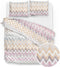 Zohome Lini Dekbedovertrek - Eenpersoons - Flanel - 140x200-220cm - Multi