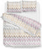 Zohome Lini Dekbedovertrek - Eenpersoons - Flanel - 140x200-220cm - Multi