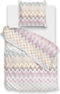 Zohome Lini Dekbedovertrek - Lits-jumeaux - Flanel - 240x200-220cm - Multi