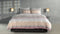 Zohome Lini Dekbedovertrek - Lits-jumeaux - Flanel - 240x200-220cm - Multi