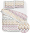 Zohome Lini Dekbedovertrek - Lits-jumeaux - Flanel - 240x200-220cm - Multi