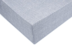 Zohome Lino Hoeslaken - Lits-jumeaux - Katoen - 180x210-220cm - Blauw