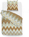Zohome Louna Dekbedovertrek - Lits-jumeaux - Flanel - 260x200-220cm - Multi