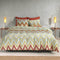 Zohome Louna Dekbedovertrek - Lits-jumeaux - Flanel - 260x200-220cm - Multi
