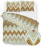 Zohome Louna Dekbedovertrek - Lits-jumeaux - Flanel - 260x200-220cm - Multi