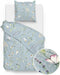 Zohome Margherita Dekbedovertrek - 100% Katoen - 140x220 - Blauw
