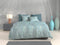 Zohome Margherita Dekbedovertrek - 100% Katoen - 140x220 - Blauw