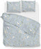 Zohome Margherita Dekbedovertrek - 100% Katoen - 200x220-NL-BE - Blauw