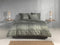 Zohome Marley Dekbedovertrek - Eenpersoons - Flanel - 140x200-220cm - Groen