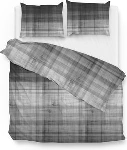 Zohome Marley Dekbedovertrek - Lits-jumeaux - Flanel - 260x200-220cm - Taupe