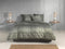 Zohome Marley Dekbedovertrek - Lits-jumeaux - Flanel - 260x200-220cm - Groen