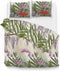 Zohome Myrte Dekbedovertrek - Lits-jumeaux - Katoen - 240x200-220cm - Groen