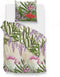 Zohome Myrte Dekbedovertrek - Lits-jumeaux - Katoen - 240x200-220cm - Groen