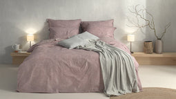 Zohome Paisley-di-Lino Dekbedovertrek - Tweepersoons - Katoen - 200x200-220cm - Beige