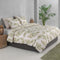 Zohome Palma Dekbedovertrek - 100% Katoen - 200x220-NL-BE - Beige