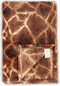 Zohome Plaid Giraffe - Warme deken voor op de bank - Zacht - 140x200 - Bruin