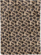 Zohome Plaid Giraffe - Warme deken voor op de bank - Zacht - 140x200 - Bruin