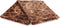 Zohome Plaid Giraffe - Warme deken voor op de bank - Zacht - 140x200 - Bruin