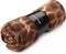 Zohome Plaid Giraffe - Warme deken voor op de bank - Zacht - 140x200 - Bruin