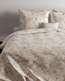 Zohome Rivin Dekbedovertrek - Lits-jumeaux - Katoen - 240x200-220cm - Wit