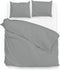 Zohome Satinado Dekbedovertrek - Lits-jumeaux - Katoensatijn - 260x200-220cm - Grijs