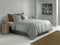 Zohome Satinado Dekbedovertrek - Lits-jumeaux - Katoensatijn - 260x200-220cm - Grijs