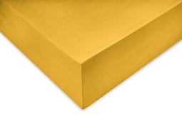 Zohome Satinado Hoeslaken - Eenpersoons - Katoensatijn - 90x200cm - Goud