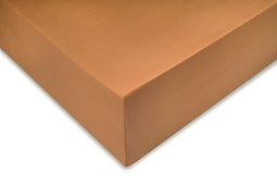 Zohome Satinado Hoeslaken - Tweepersoons - Katoensatijn - 140x200cm - Bruin