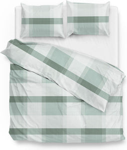 Zohome Scout Dekbedovertrek - Lits-jumeaux - Katoen - 240x200-220cm - Groen