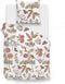 Zohome Shenell Dekbedovertrek - Eenpersoons - Katoensatijn - 140x200-220cm - Multi