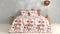 Zohome Shenell Dekbedovertrek - Eenpersoons - Katoensatijn - 140x200-220cm - Multi