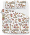 Zohome Shenell Dekbedovertrek - Eenpersoons - Katoensatijn - 140x200-220cm - Multi