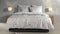 Zohome Snowy Dekbedovertrek - Eenpersoons - Flanel - 140x200-220cm - Wit