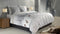 Zohome Snowy Dekbedovertrek - Lits-jumeaux - Flanel - 240x200-220cm - Wit