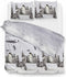 Zohome Tadzio Dekbedovertrek - Lits-jumeaux - Flanel - 240x200-220cm - Wit