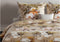 Zohome Valerie Dekbedovertrek - Eenpersoons - Katoen - 140x200-220cm - Groen
