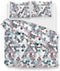 Zohome Vanessa Dekbedovertrek - Lits-jumeaux - Flanel - 260x200-220cm - Multi